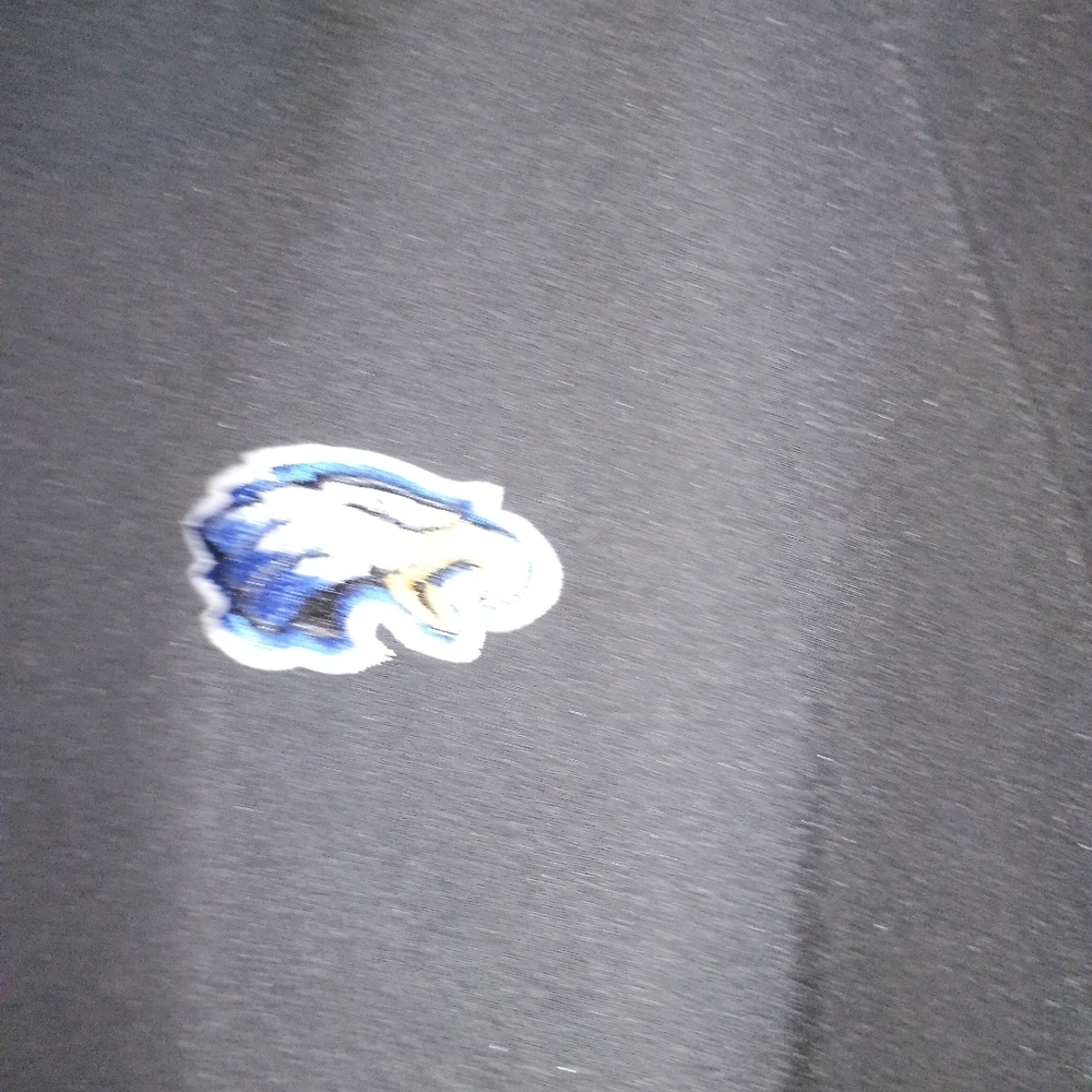 Holloway Men’s XL Eagles‎ Mascot Booster Club Jacket Black White Trim 1/4 Zip - Picture 9 of 16